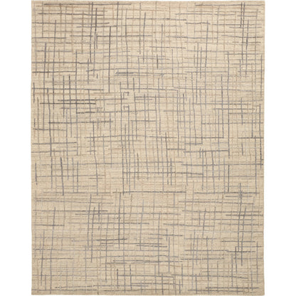 Kirkwood Transitional Rug - T08T8001 by Thom Felicia by Feizy Rugs in tan, silver. Made from viscose, wool in a unique style.