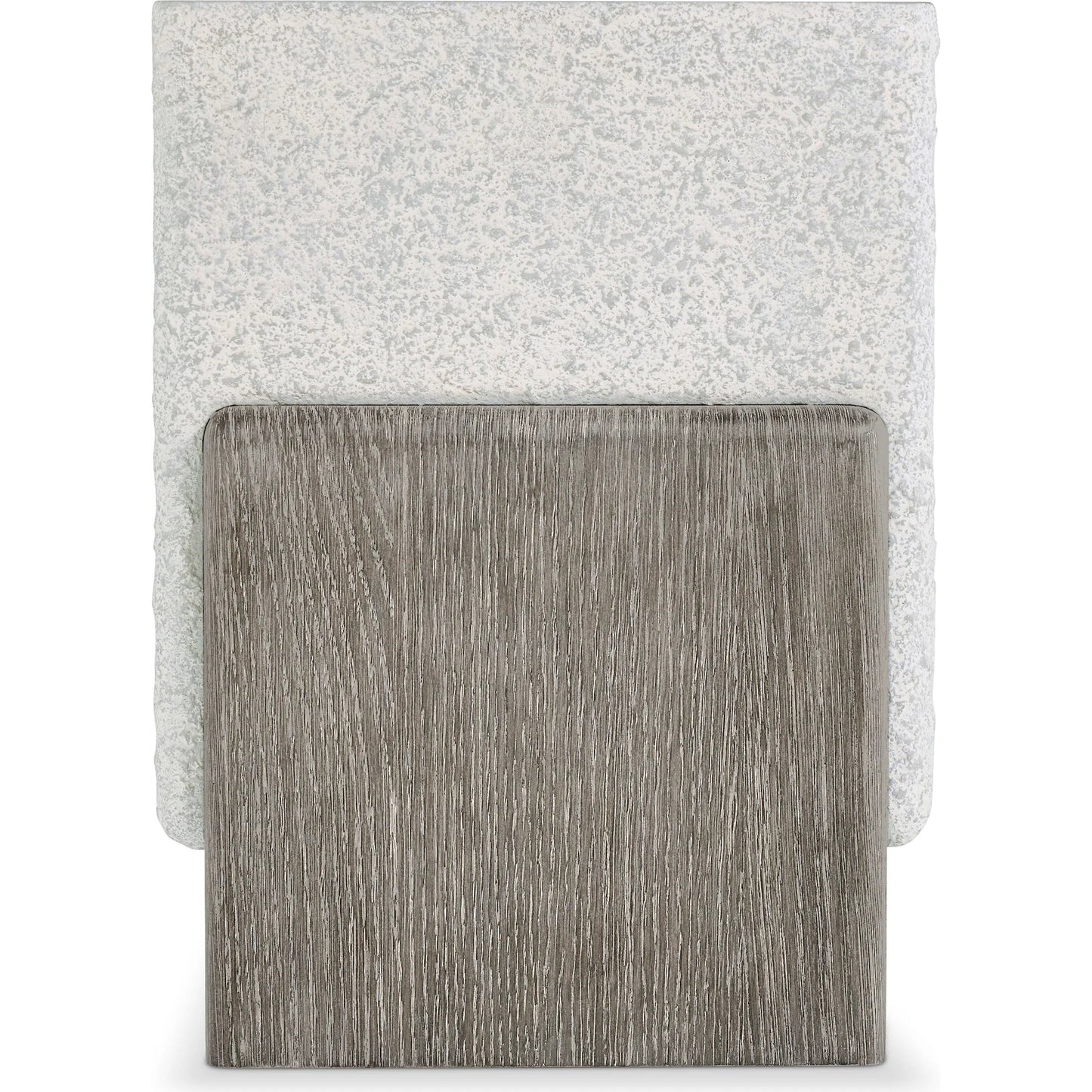 004 SI-2534109 | Additional Silo | Monolith Accent Table by Bernhardt in ivory. Made from wood, resin in a unique style.