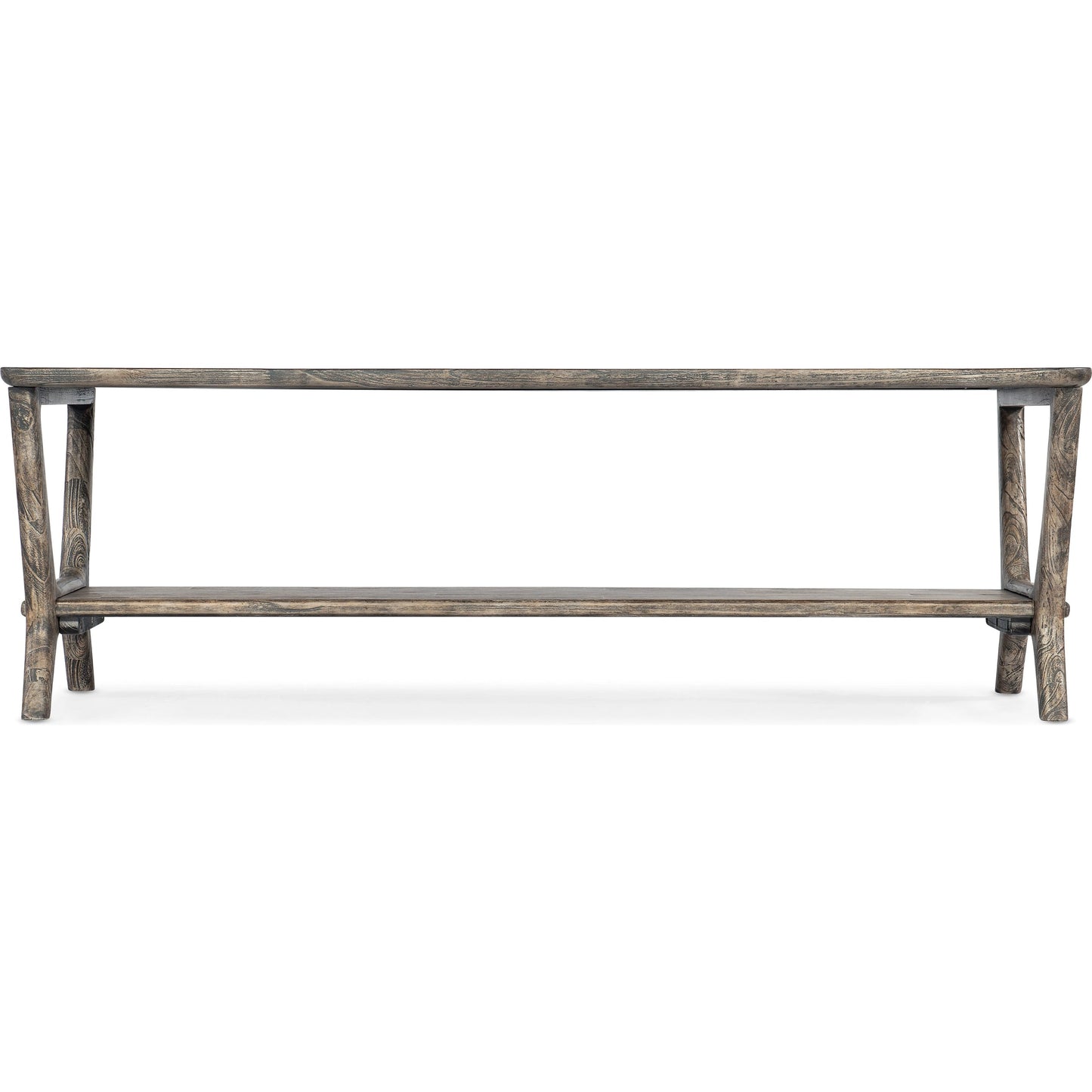 002 SI-1900711 | Additional Silo | Commerce & Market Brandon Cocktail Table by Hooker Furniture in natural medium wood. Made from mindi solids, veneers in a modern style.