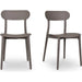 Kent Outdoor Dining Chair (Set of 2) by Moe's Home Collection. Made from polypropylene in a unique style.