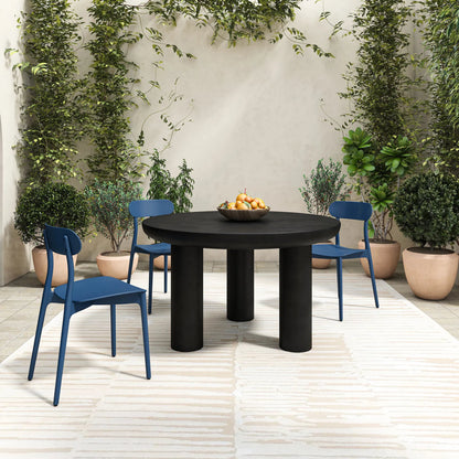 Kent Outdoor Dining Chair (Set of 2) by Moe's Home Collection. Made from polypropylene in a unique style.