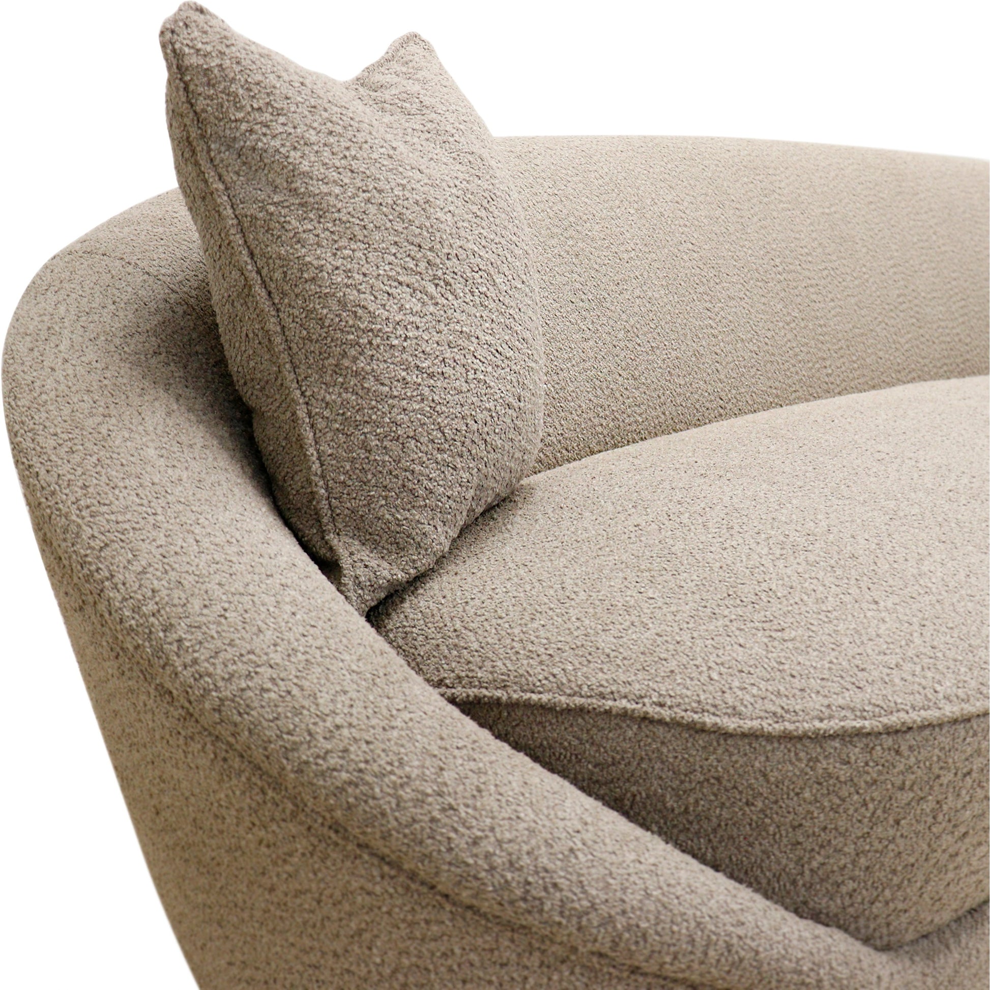 Luna Sofa by Pasargad Home. Made from polyester fabric in a modern style.