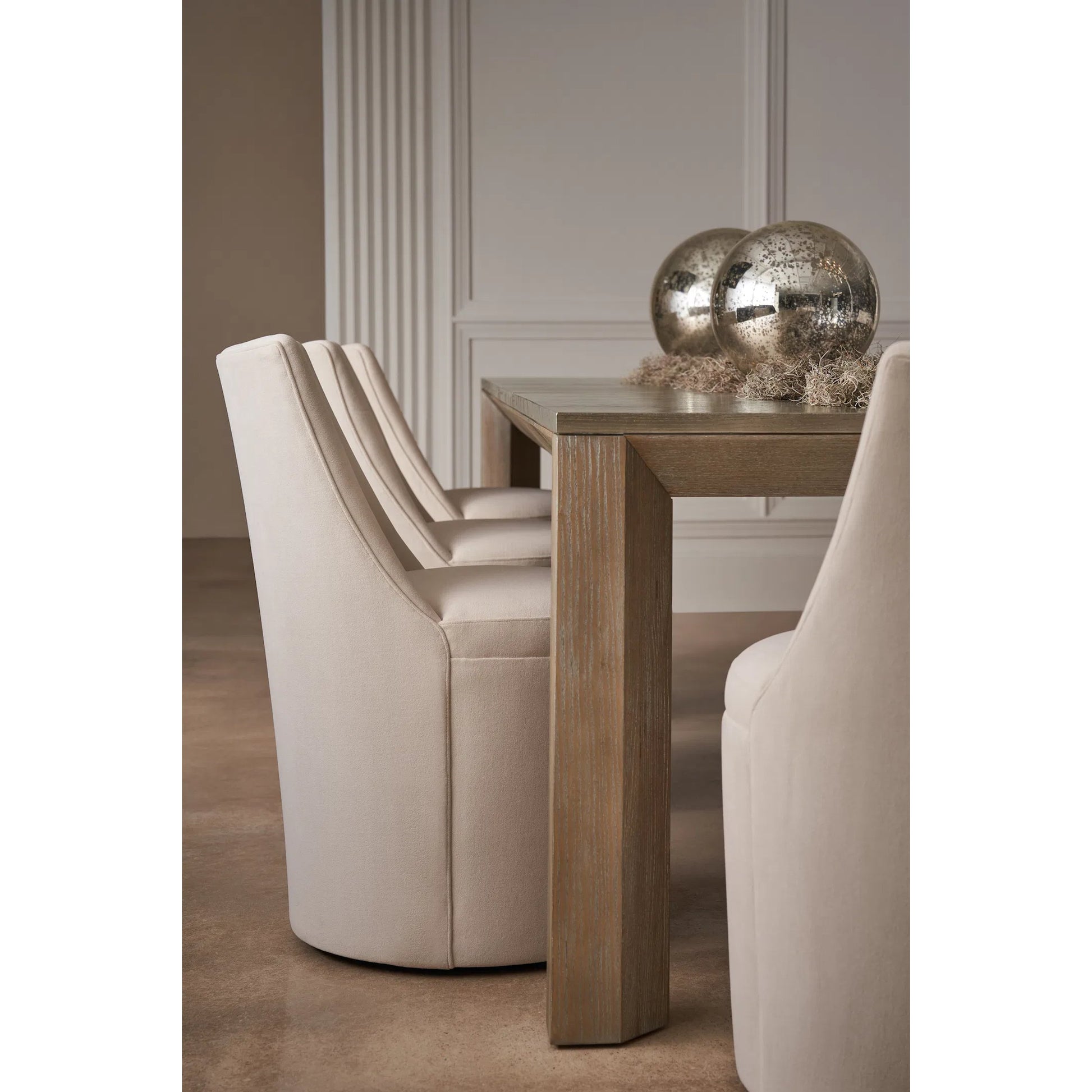 Barrel Roll Chair by Caracole. Made from unique in a transitional style.