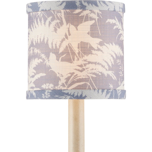 Aviary Drum Chandelier Shade by Currey and Company. Made from cotton in a cottage & farmhouse style.