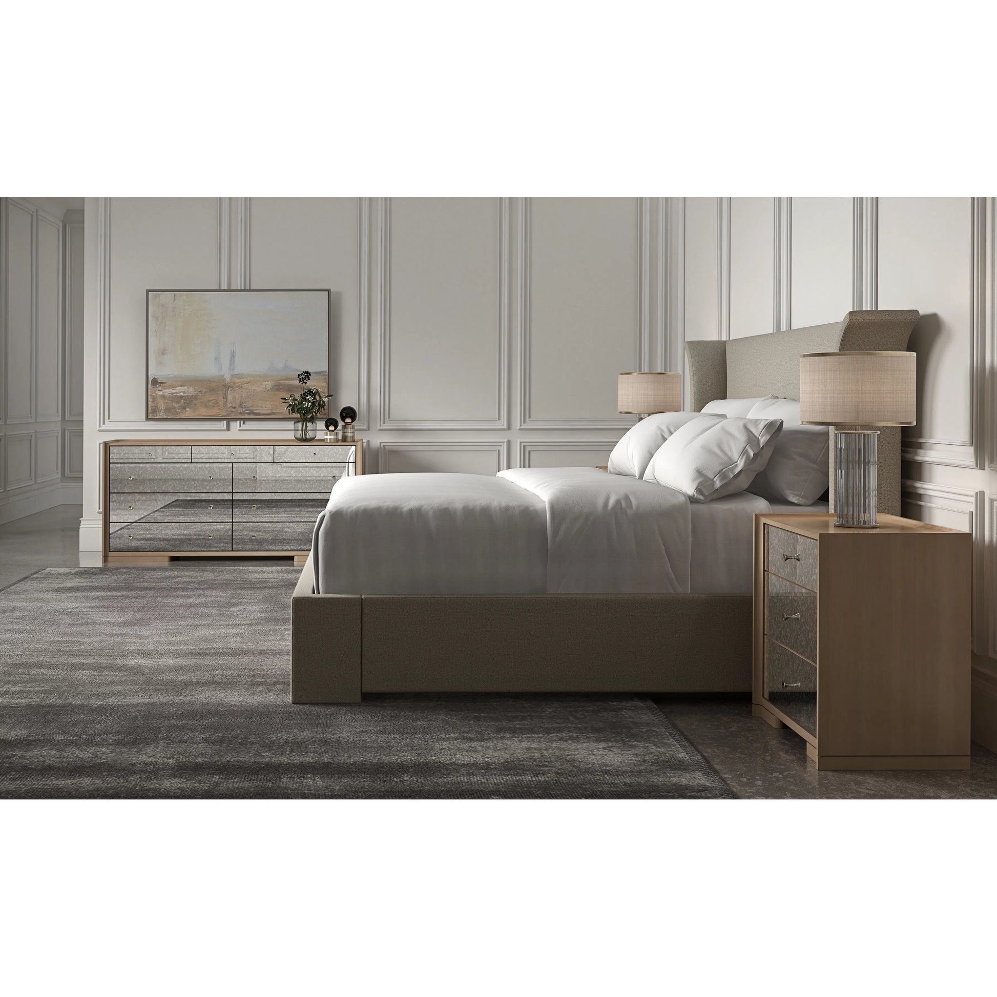 Beauty Sleep Bed by Caracole. Made from birch in a modern style.