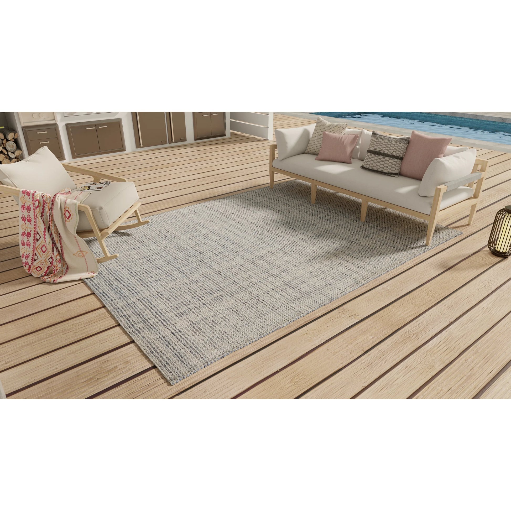 Naples Transitional Solid Rug - 0751F by Feizy. Made from polyester in a unique style.