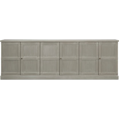 Luciana 6 Door Buffet by Sarreid Ltd.. Made from pine in a cottage & farmhouse style.