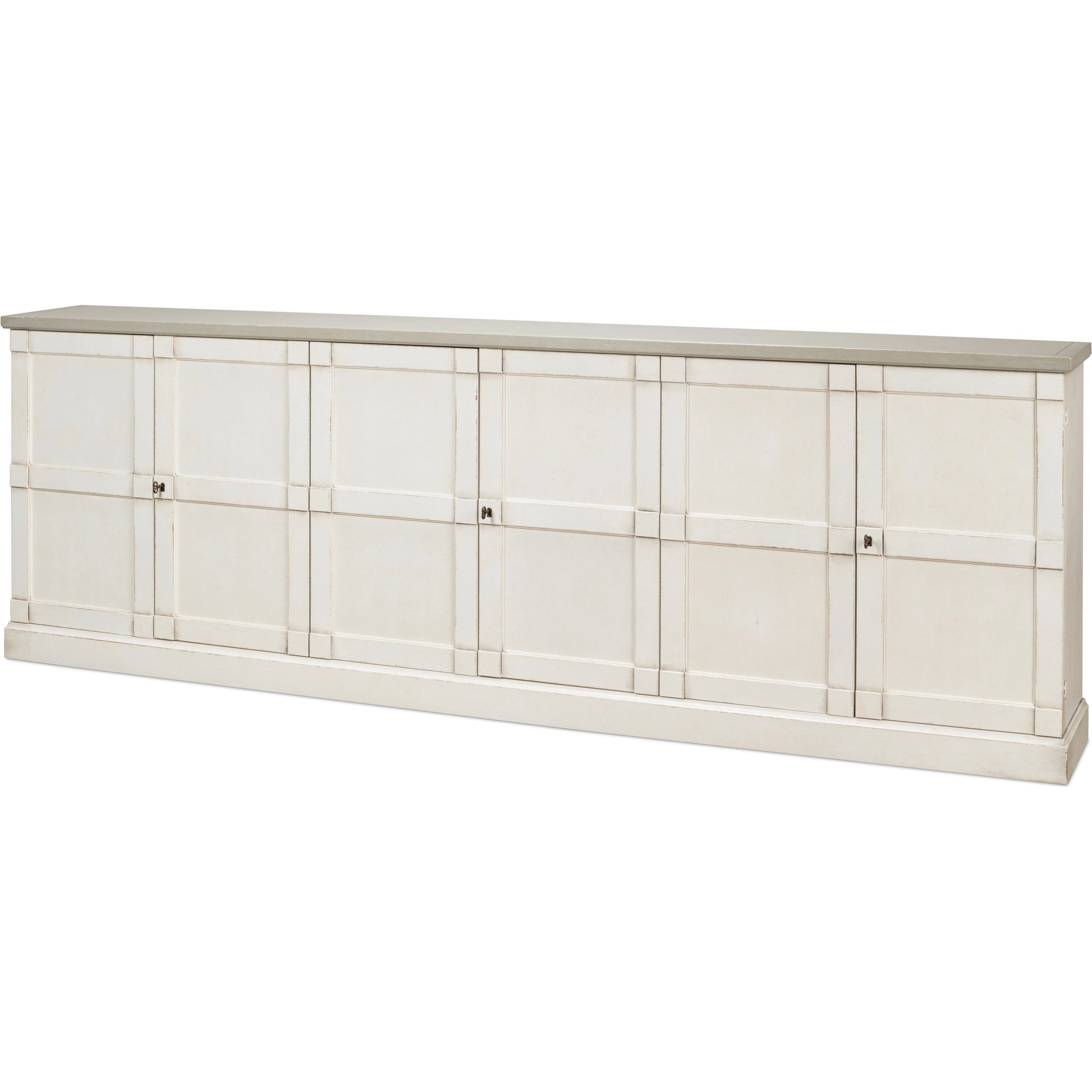 Luciana Buffet by Sarreid Ltd.. Made from pine in a traditional style.