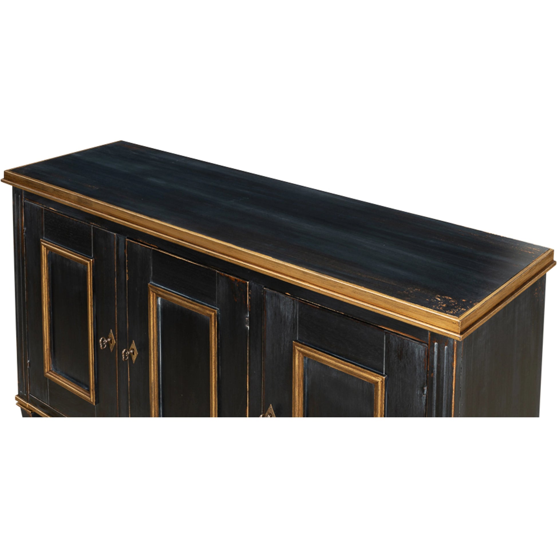 Louis XVI Buffet by Sarreid Ltd.. Made from wood in a traditional style.