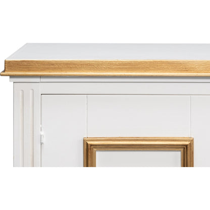 Louis XVI Buffet by Sarreid Ltd.. Made from wood in a traditional style.