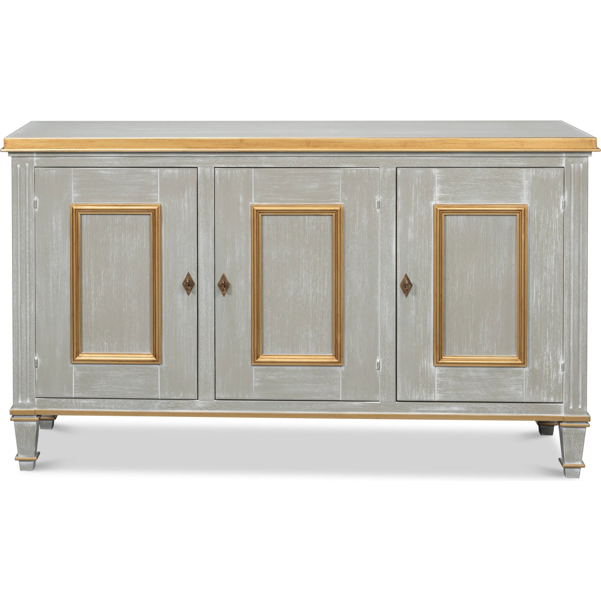 Louis XVI Buffet by Sarreid Ltd.. Made from wood in a traditional style.