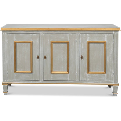 Louis XVI Buffet by Sarreid Ltd.. Made from wood in a traditional style.