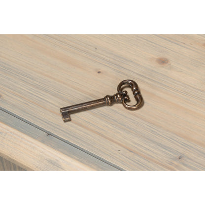 Crested Wall Cabinet by Sarreid Ltd.. Made from solid pine, 4 adjustable shelves in a cottage & farmhouse style.