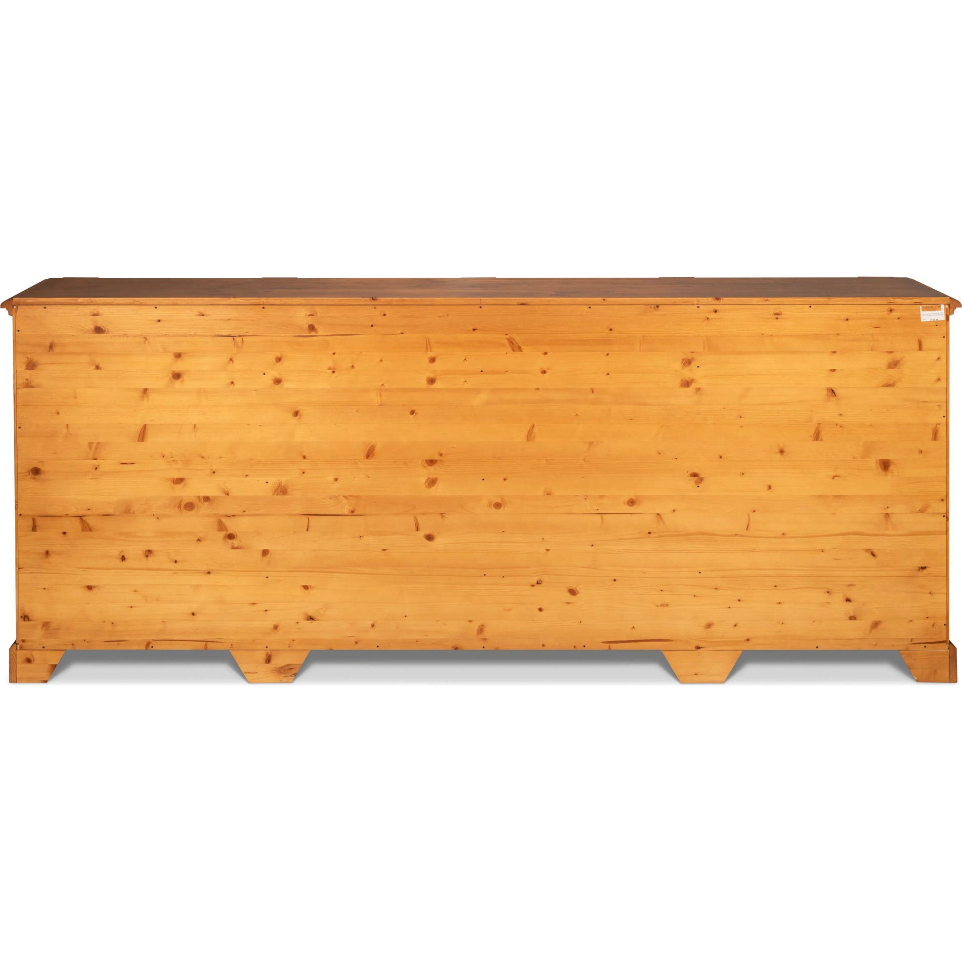 Crested Wall Cabinet by Sarreid Ltd.. Made from solid pine, 4 adjustable shelves in a unique style.