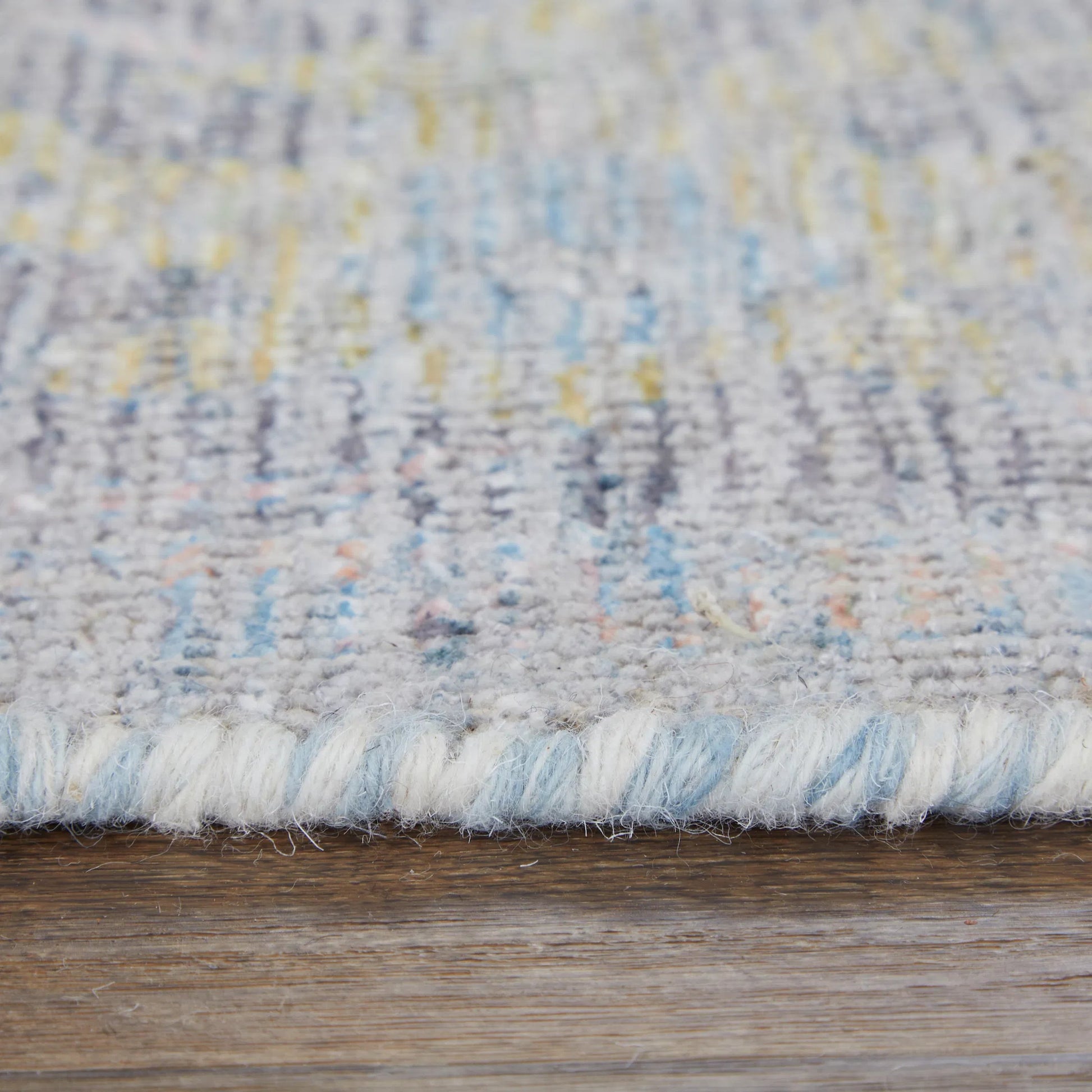 Caldwell Rug - 8798979F by Feizy in blue, yellow, orange. Made from wool, viscose in a unique style.