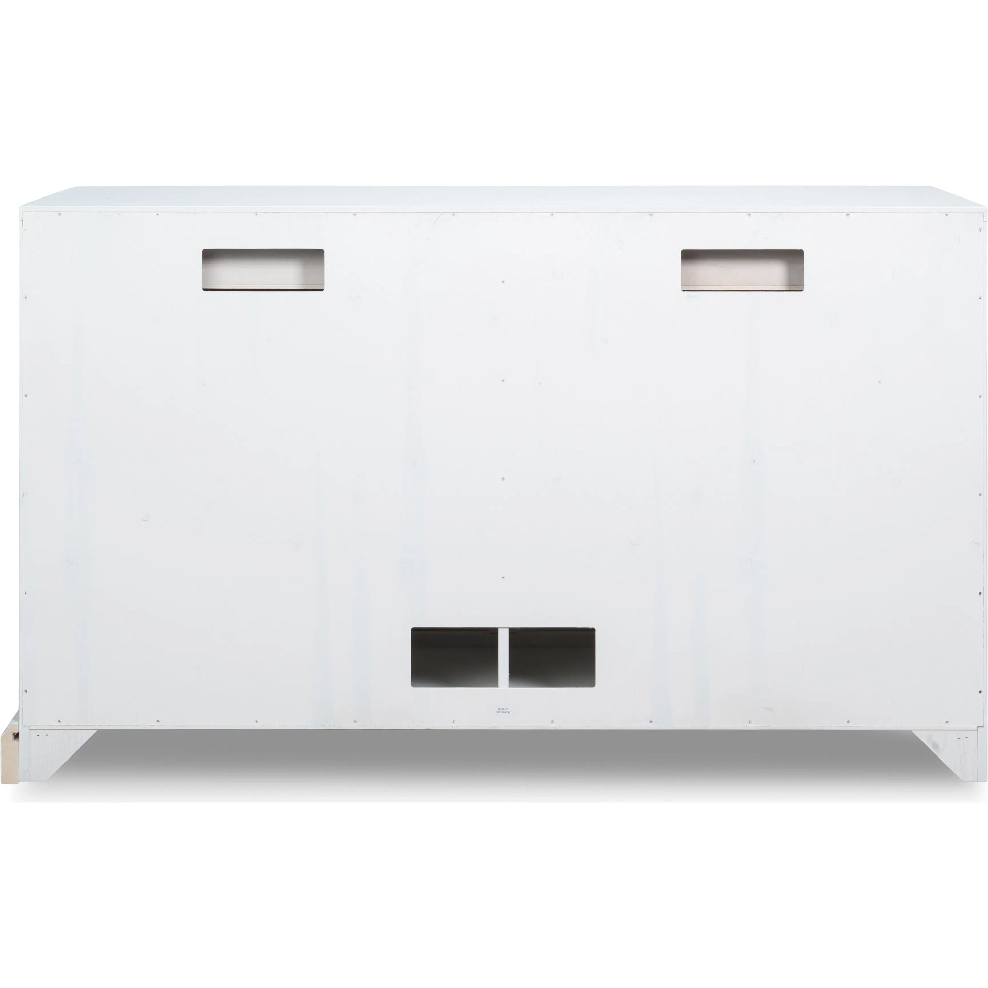 Center Media Base by Sarreid Ltd. in white and center media base. Made from unique in a unique style.