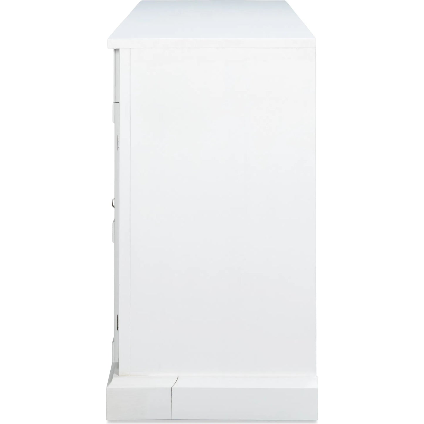 002 SI-2534639 | Additional Silo | Center Media Base by Sarreid Ltd. in white and center media base. Made from unique in a unique style.
