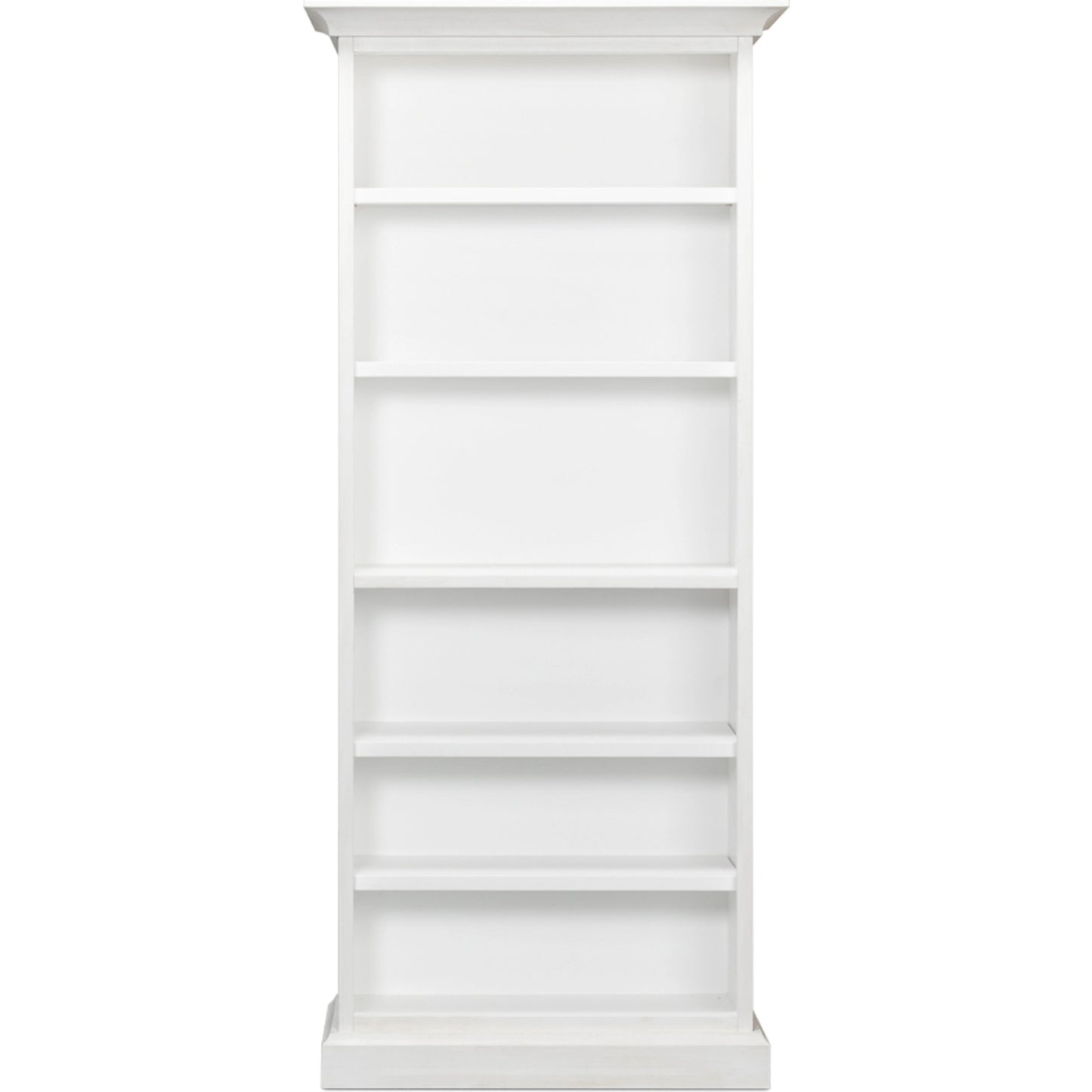 006 SI-1998665 | Additional Silo | Open Shelf Bookcase by Sarreid Ltd. in cortina white. Made from solid pine in a cottage & farmhouse style.