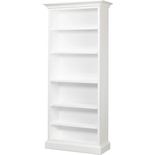 Open Shelf Bookcase by Sarreid Ltd.. Made from solid pine in a cottage & farmhouse style.