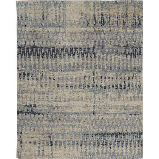 Palomar Transitional Rug - 6631F by Feizy in blue, tan. Made from wool in a unique style.
