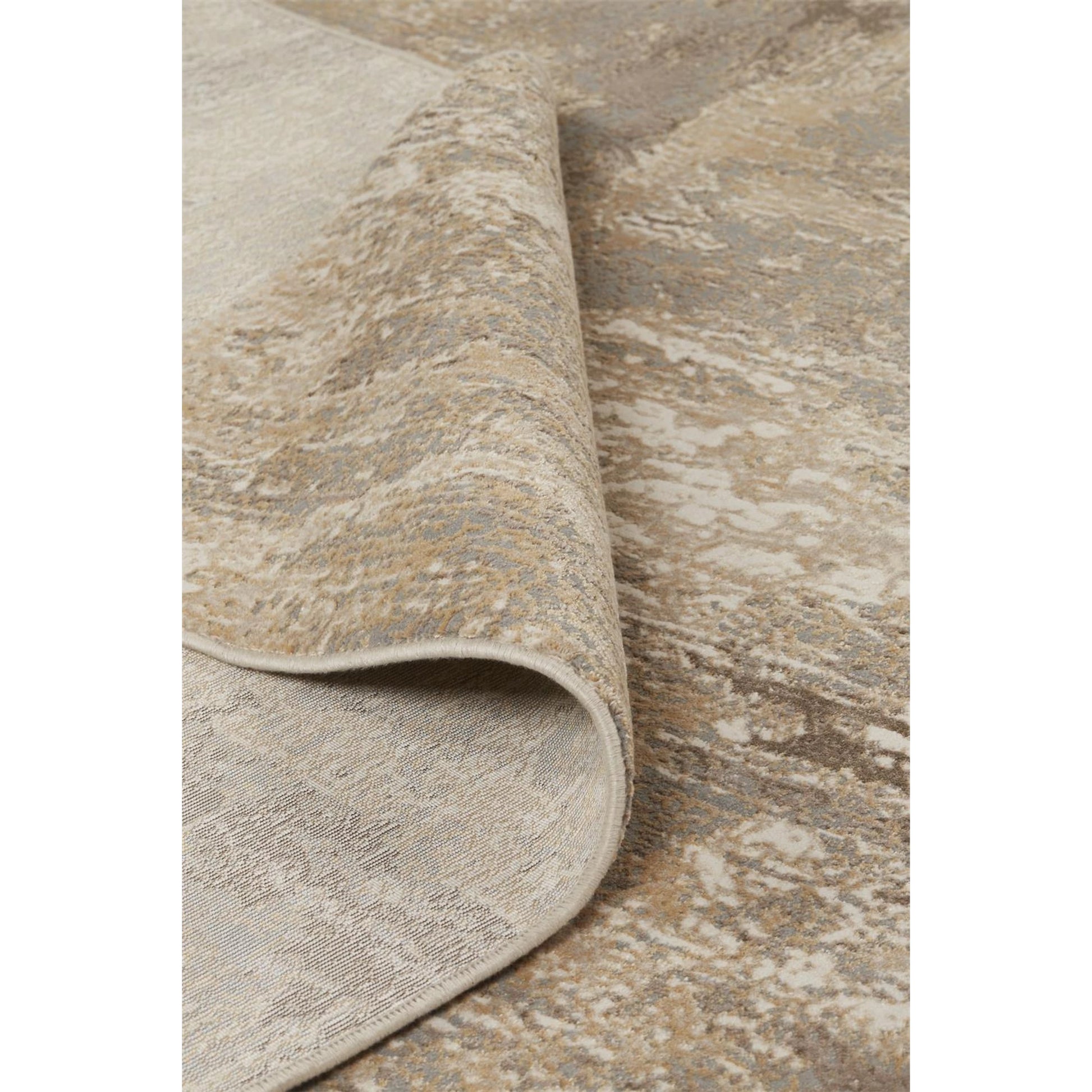 Parker Transitional Rug - 3701F by Feizy in tan, ivory, brown. Made from viscose, polyester in a unique style.