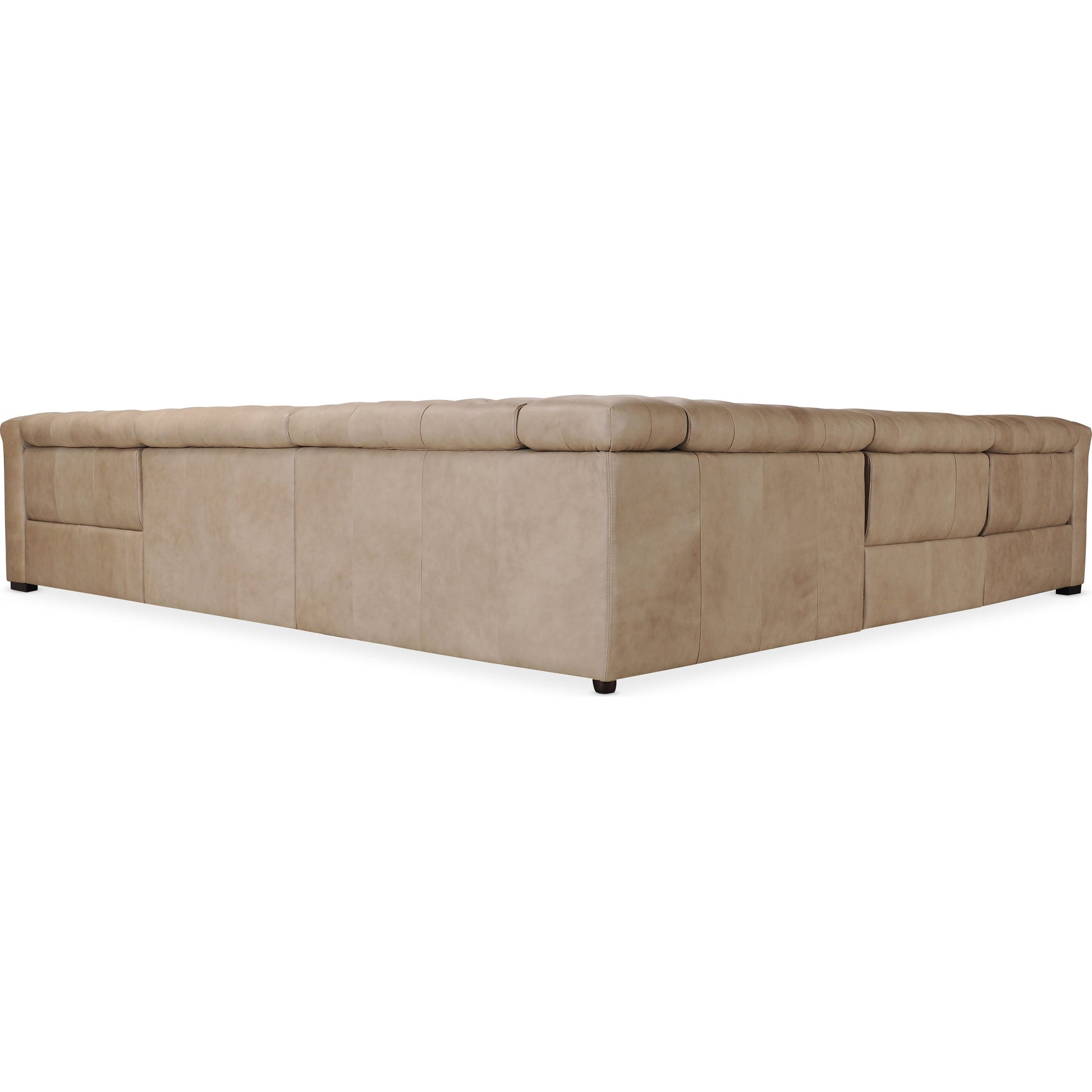 Savion Grandier 5 Piece Sectional by Hooker Furniture. Made from leather in a modern style.