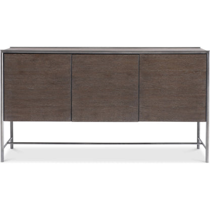 Outline Leg Buffet by Bernhardt in cassel. Made from wood, metal in a transitional style.