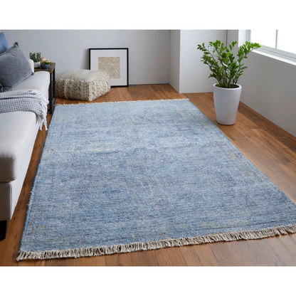 Caldwell Transitional Rug - 8804F by Feizy in blue, ivory. Made from wool, viscose in a unique style.