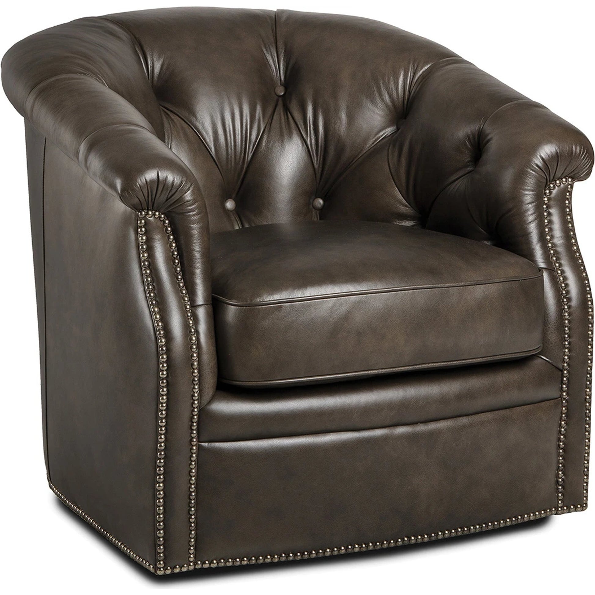 Largo Swivel Chair by Maitland-Smith. Made from unique in a transitional style.