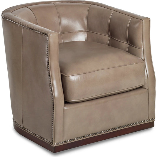 Veronica Swivel Chair by Maitland-Smith. Made from unique in a traditional style.