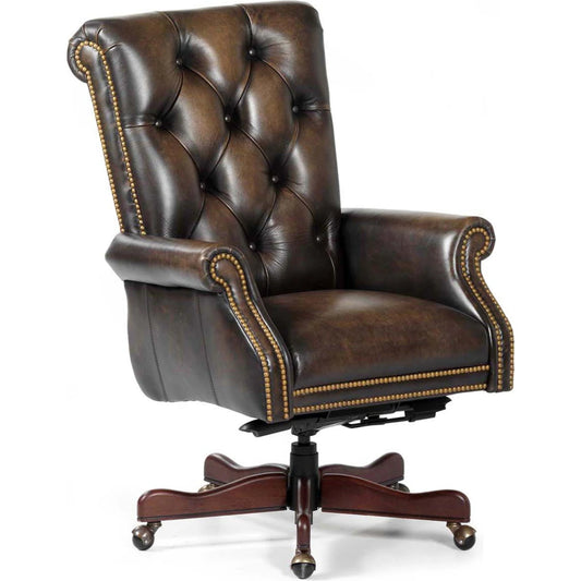 Kramer Swivel Tilt Desk Chair by Maitland-Smith. Made from unique in a traditional style.