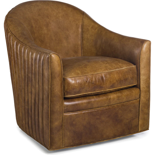 Callie Swivel Chair by Maitland-Smith. Made from unique in a transitional style.