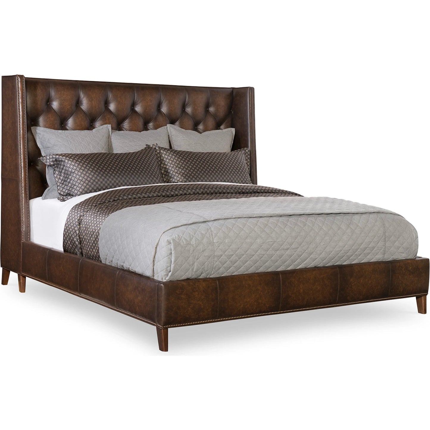 001 SI-2016369 | Primary Silo | Stella King Bed by Maitland-Smith. Made from unique in a transitional style.