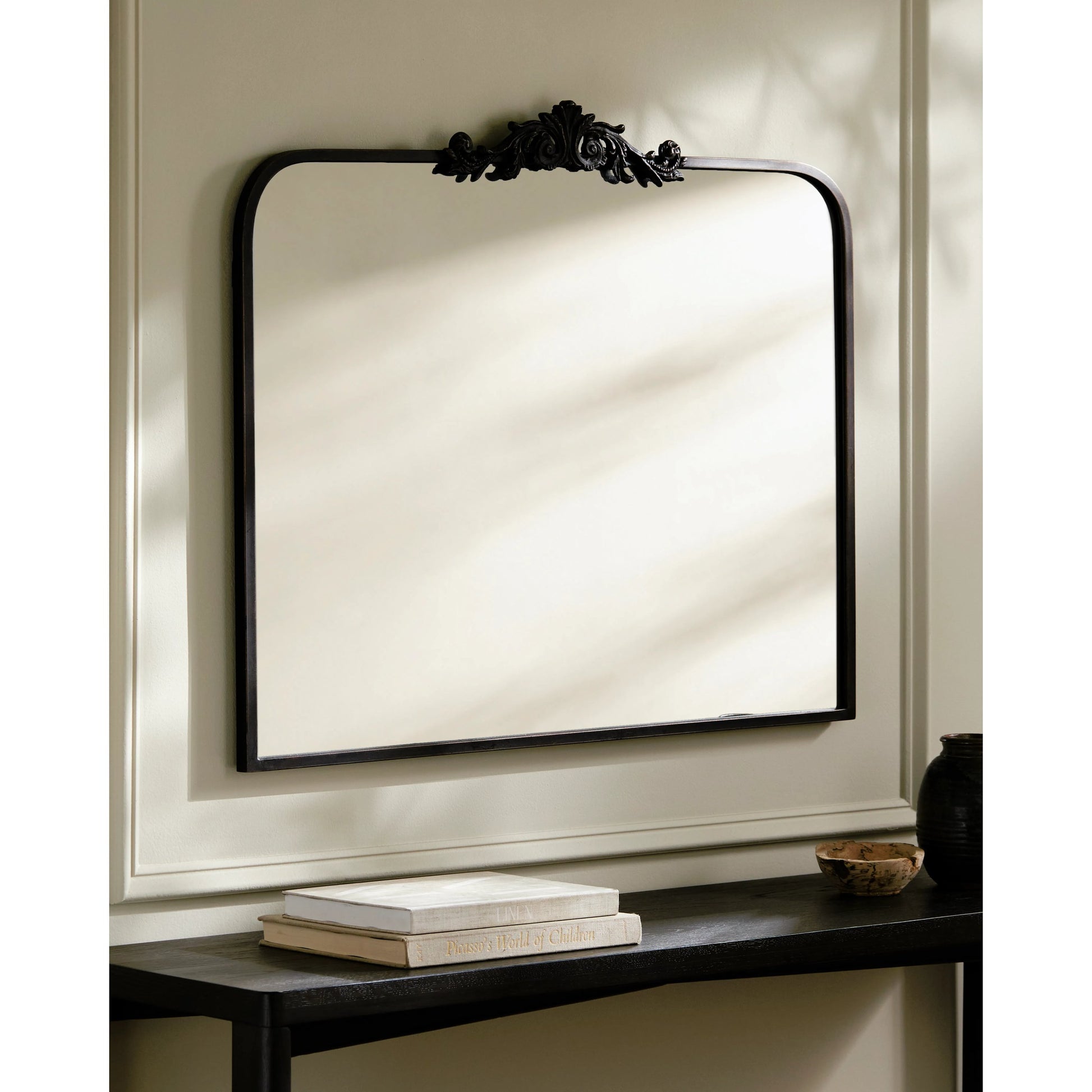 Aarlen Overmantel Mirror - 529920 by Surya. Made from unique in a modern style.