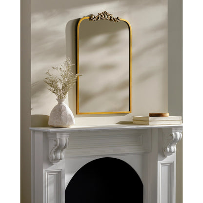 Aarlen Accent Mirror - 529925 by Surya. Made from iron in a modern style.