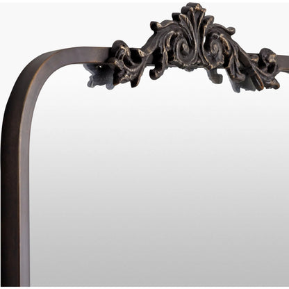 Aarlen Accent Mirror - 529925 by Surya. Made from iron in a modern style.
