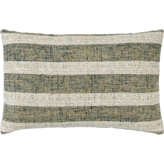 Rafer Pillow - 481556 by Surya in grey, ash, light silver, pewter. Made from front: 65% linen, 35% cotton, back: 100% cotton in a modern style.