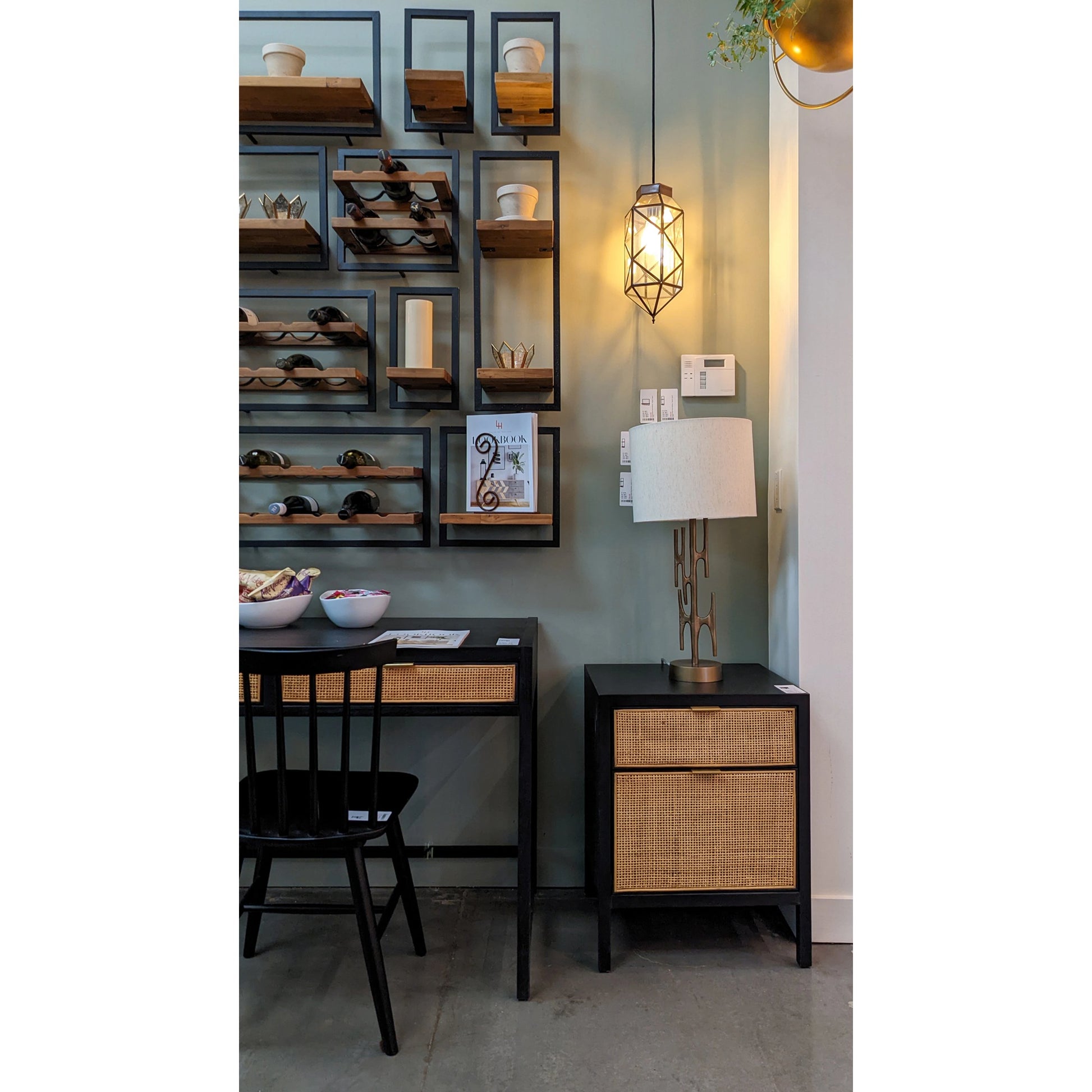 Rattan Filing Cabinet by LH Imports. Made from unique in a cottage & farmhouse style.