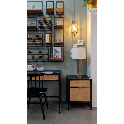 Rattan Filing Cabinet by LH Imports. Made from unique in a cottage & farmhouse style.