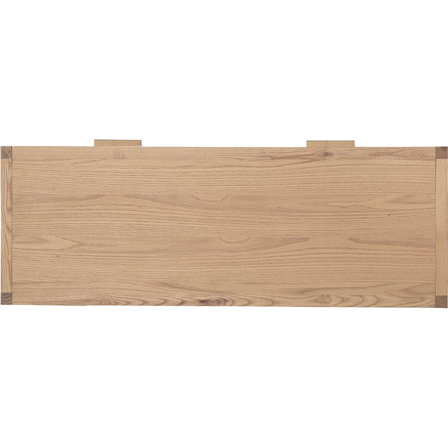 007 SI-2004393 | Additional Silo | Rattan Console Table by LH Imports in natural and natural, brass. Made from oak, oak veneer, wicker, metal in a modern style.