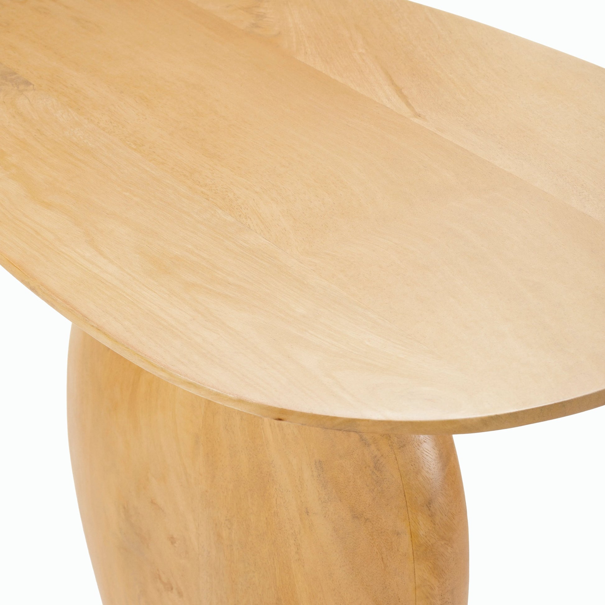Ravi End Table by Surya in powder coated, lacquered. Made from top: mango wood, base: metal in a modern style.
