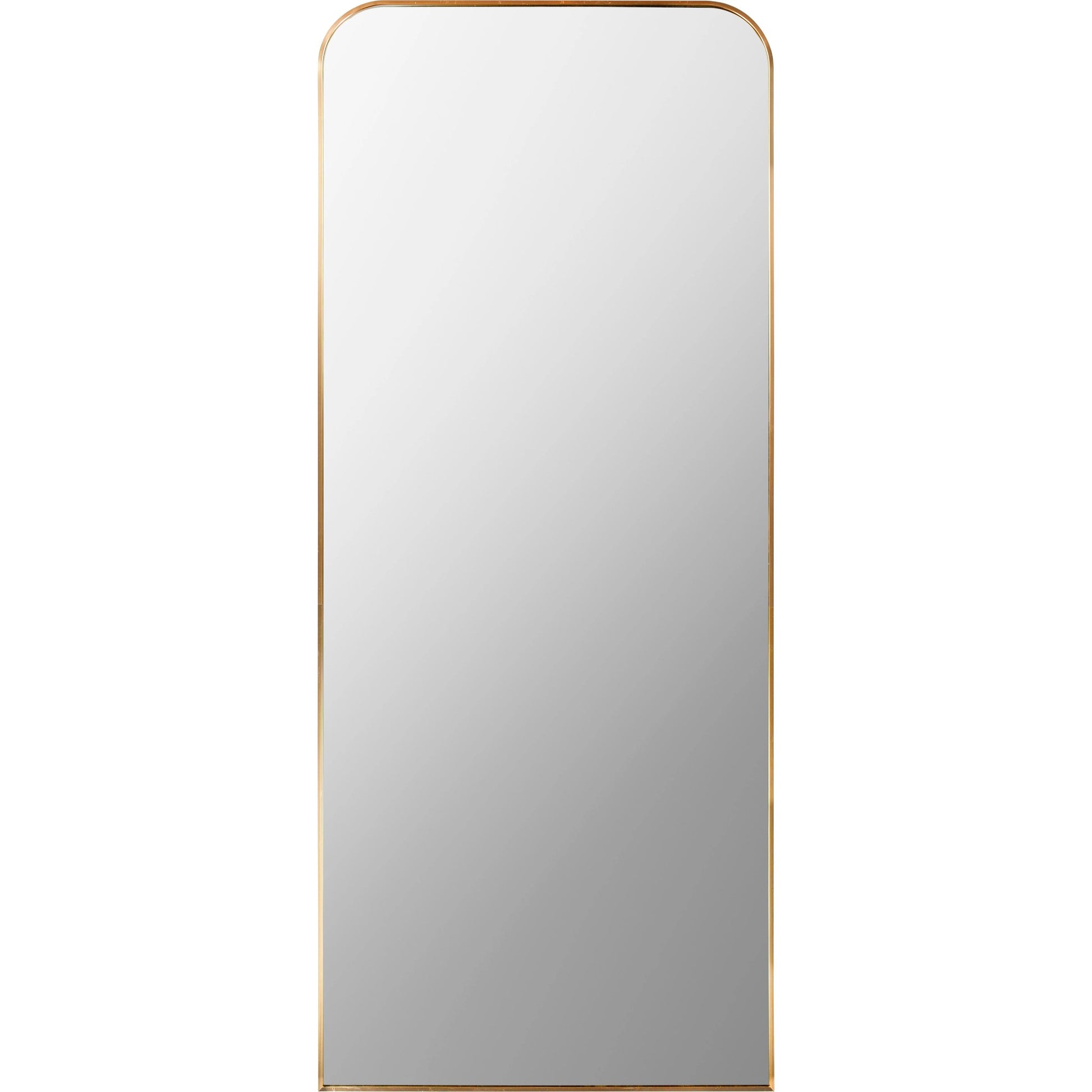 Aranya Floor Mirror - 32130 by Livabliss. Made from aluminum in a transitional style.