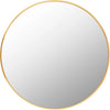 Frame: Gold / 22"W x 22"H x 1.1"L