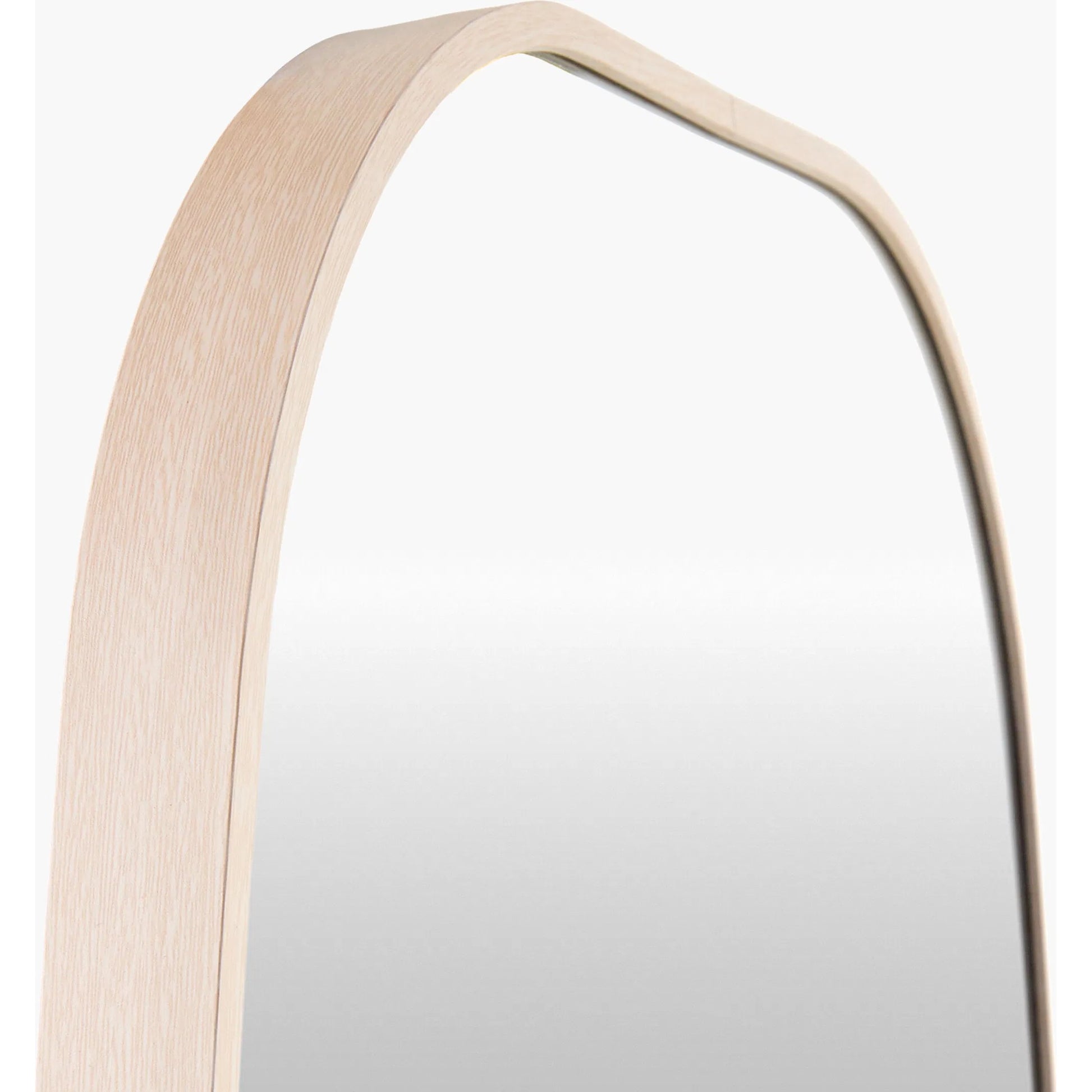 Aranya Accent Mirror Wall Decor by Livabliss in natural. Made from aluminum in a modern style.