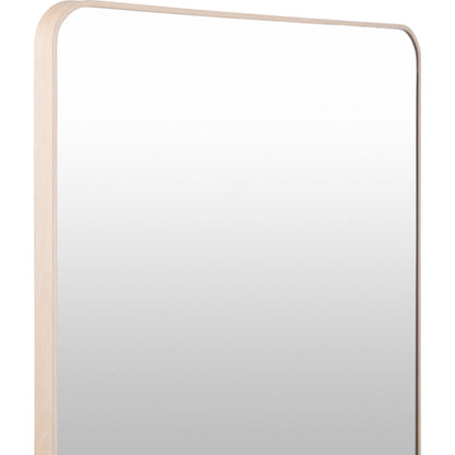 Aranya 22383 Accent Mirror by Livabliss in natural. Made from aluminum in a transitional style.