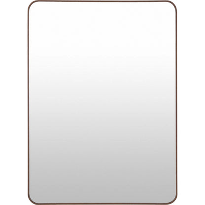 Aranya 22383 Accent Mirror by Livabliss in natural. Made from aluminum in a transitional style.