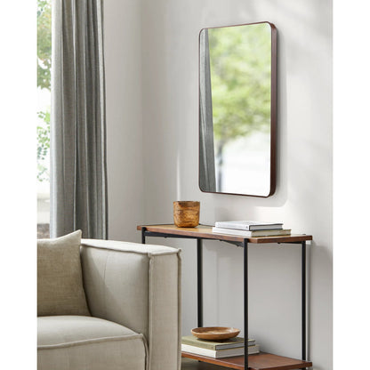 Aranya 22383 Accent Mirror by Livabliss in natural. Made from aluminum in a transitional style.