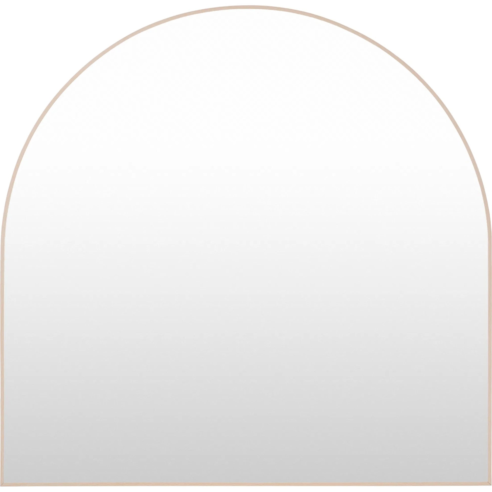 Aranya 14316 Wall Mirror by Livabliss in frame: brown and natural. Made from aluminum in a transitional style.