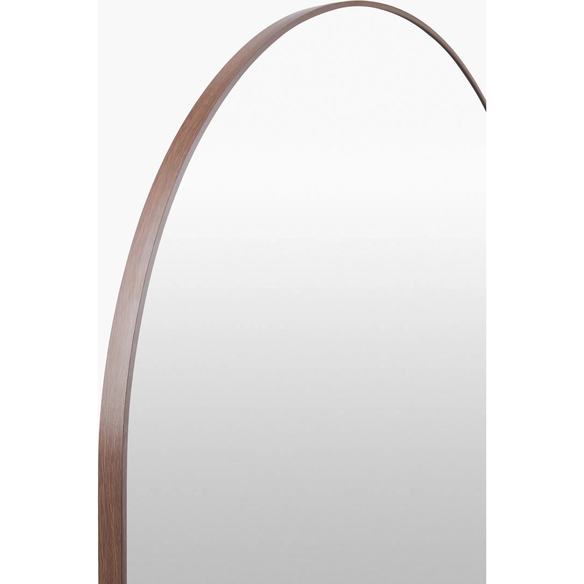 Aranya 14316 Wall Mirror by Livabliss in frame: brown and natural. Made from aluminum in a transitional style.