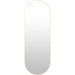 Aranya Vertical Accent Mirror by Livabliss in natural. Made from aluminum in a transitional style.